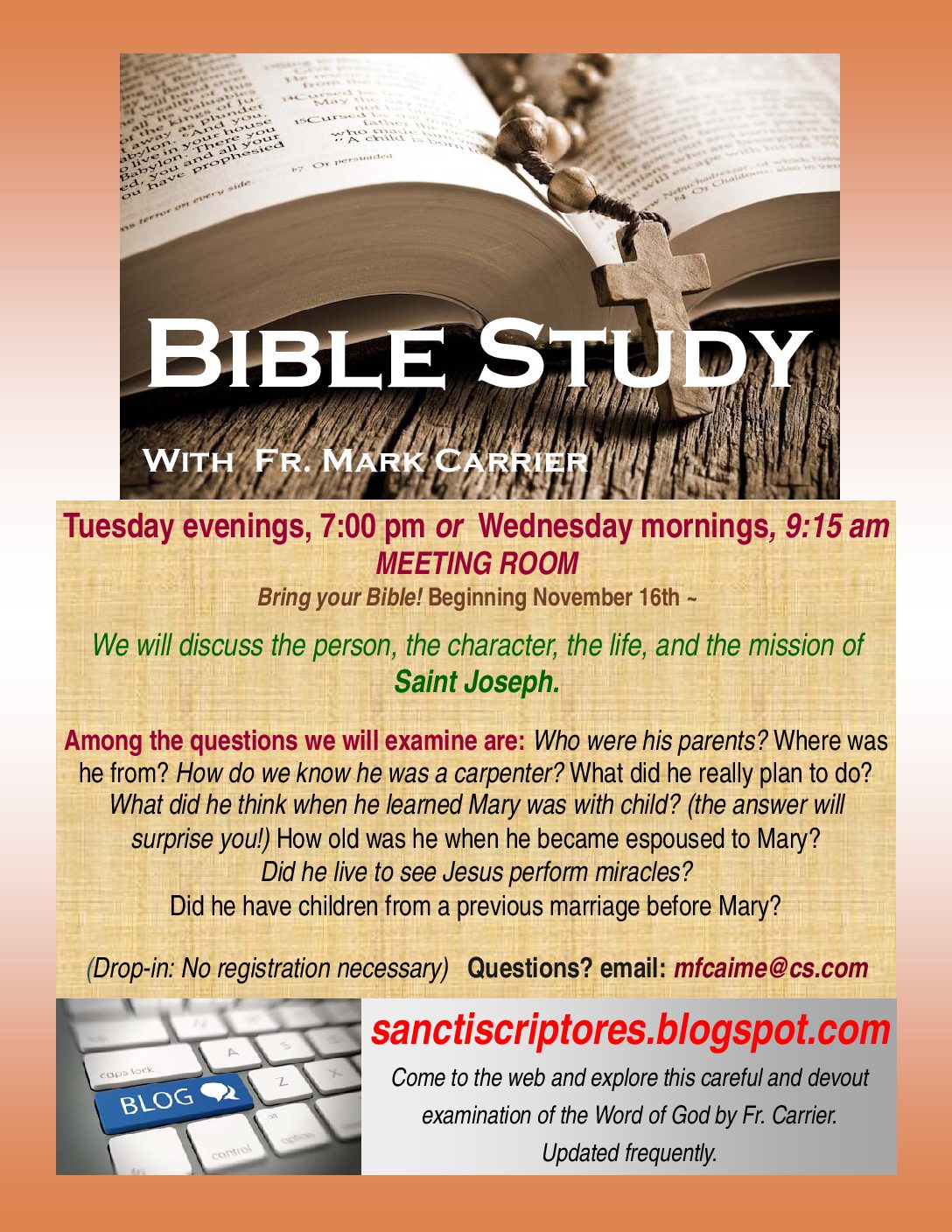 new-bible-study-topic-blessed-sacrament-catholic-church