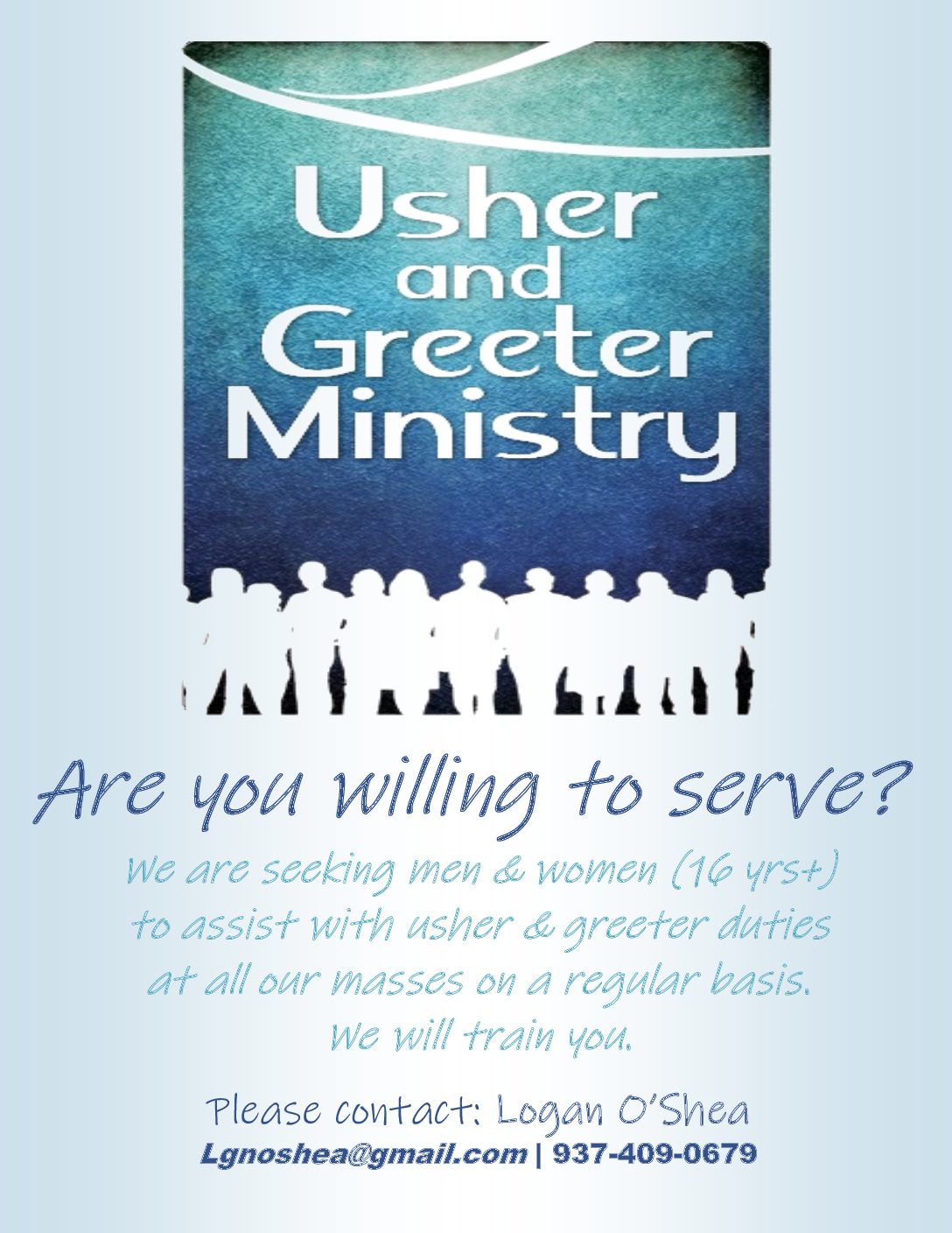 images of ushers in church
